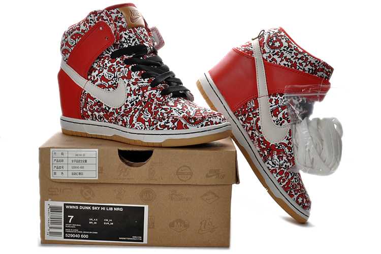 Nike Dunk Sky Hi de la porcelaine la depollution basket aliexpress